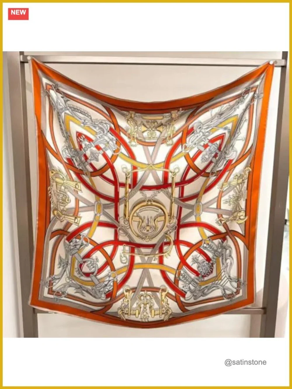 100% Mulberry Silk Square Scarf Women 35